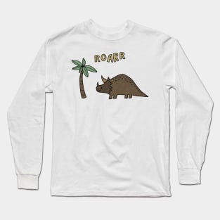 Dinosaur drawing Long Sleeve T-Shirt